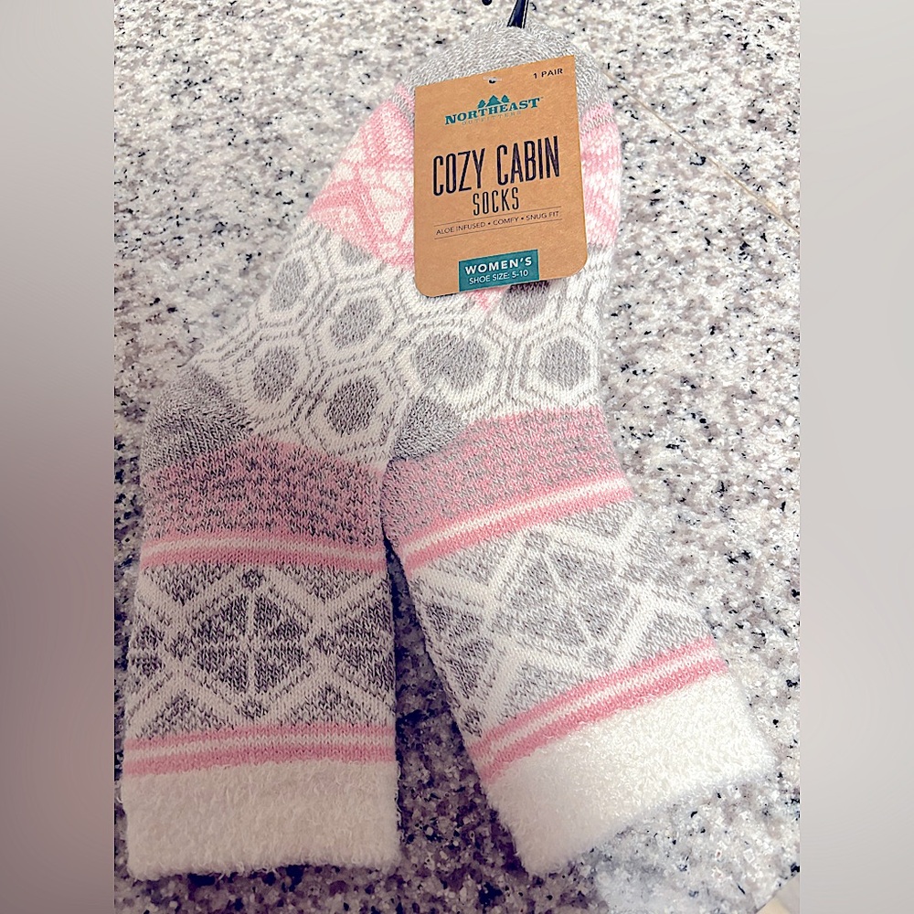 Cozy Cabin Socks!